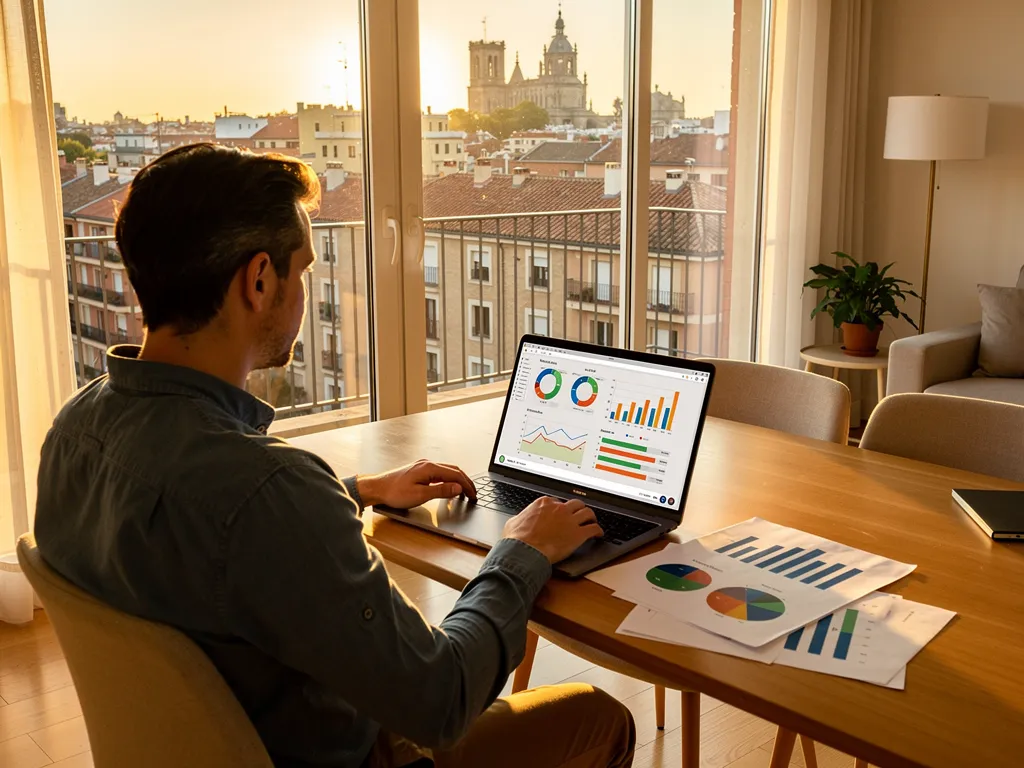 Análisis de Mercado de Alquiler en Madrid: Cómo Tomar Decisiones Inteligentes para tu Propiedad illustration 2, photorealistic