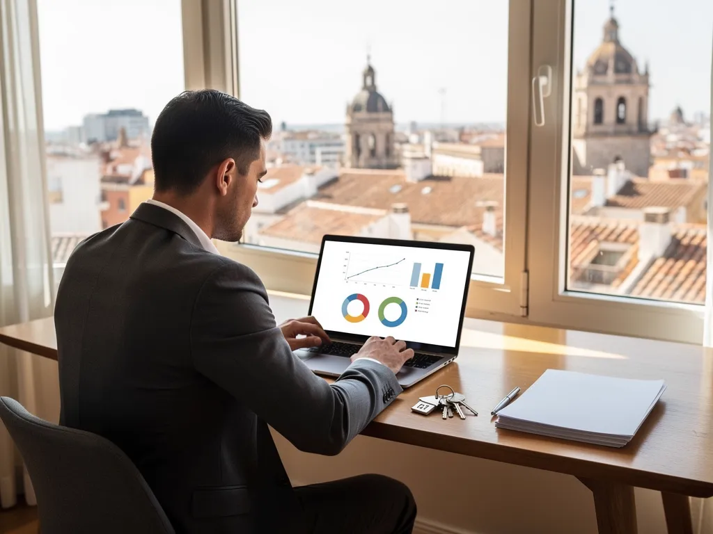 Cómo Optimizar tu Proceso de Alquiler en Madrid y Asegurar una Renta Estable illustration 3, photorealistic