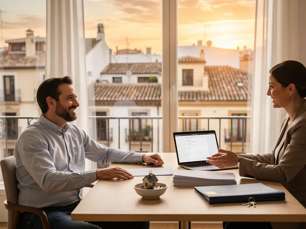 Gestión de Alquiler Sin Preocupaciones en Madrid: Asegura Tu Renta de Forma Efectiva illustration 2, photorealistic