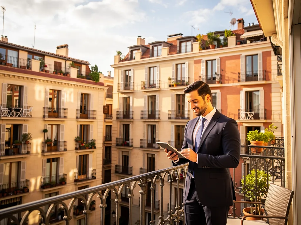 Guía Completa para la Gestión de Alquiler Sin Riesgos en Madrid: Protege tu Inversión y Aumenta tus Ingresos illustration 2, photorealistic