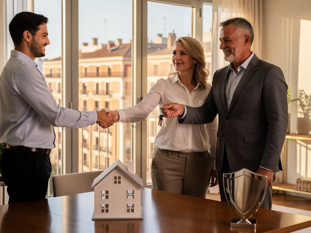 Los Beneficios de la Renta Garantizada para Propietarios en Madrid: Asegura Tu Inversión Sin Riesgos illustration 3, photorealistic