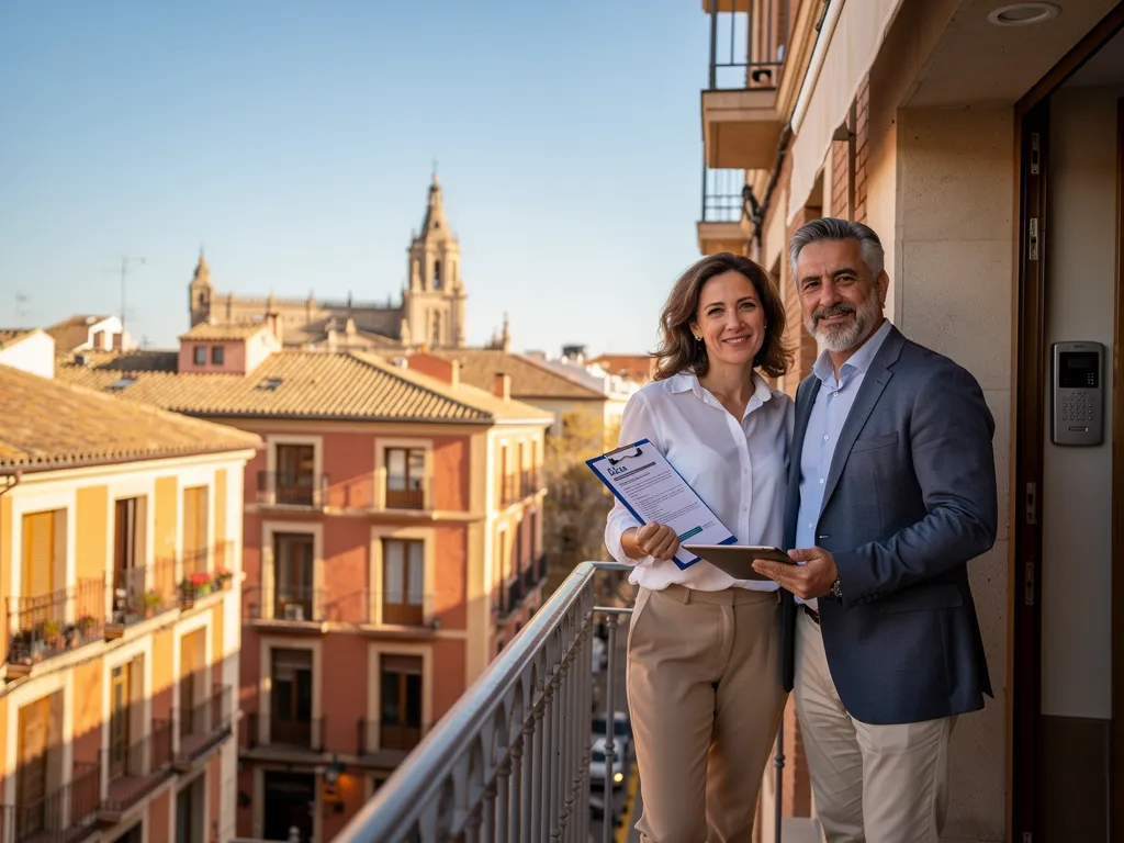 Propietarios de inmuebles en Madrid: estrategias para garantizar tu renta sin riesgos illustration 2, photorealistic