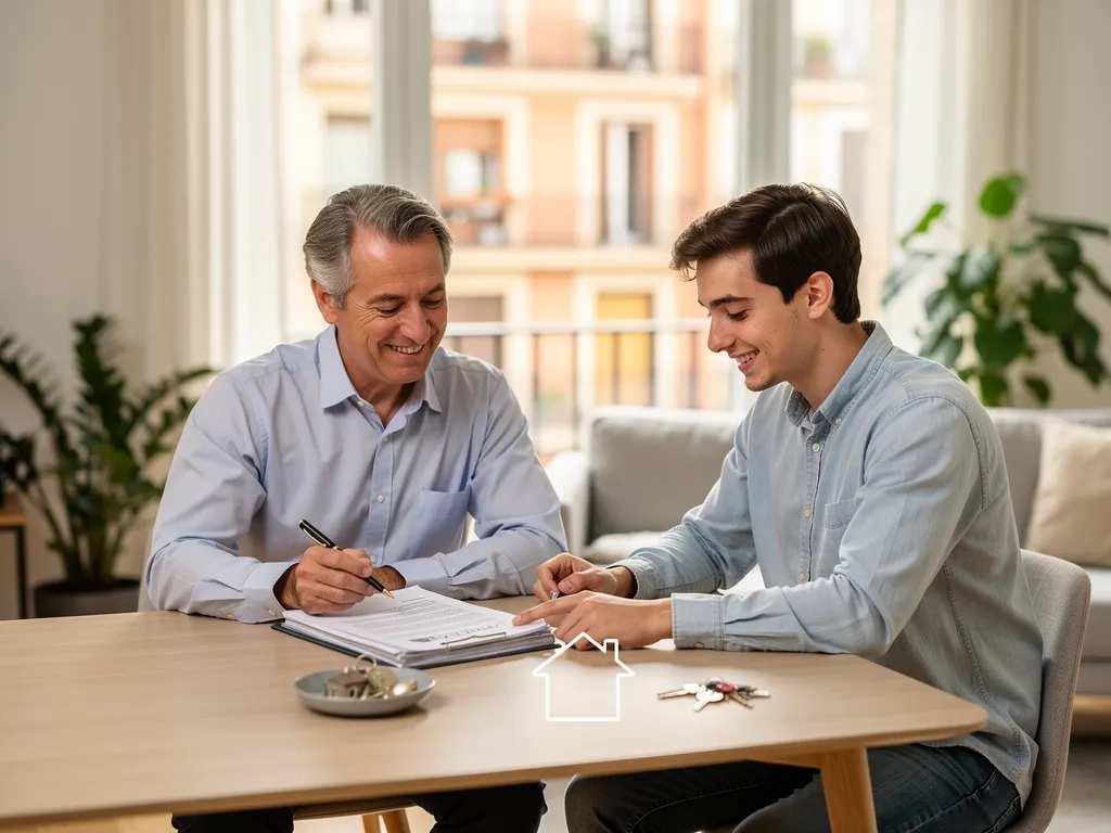 Requisitos Imprescindibles para Alquilar en Madrid y Asegurar tu Renta Sin Sorpresas illustration 3, photorealistic