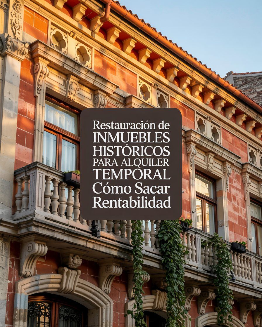 restauración de inmuebles históricos para alquiler temporal