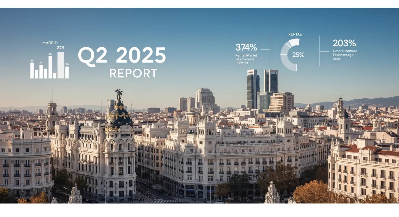 Informe del Mercado del Alquiler en Madrid: Análisis y Tendencias (2º Trimestre 2025)