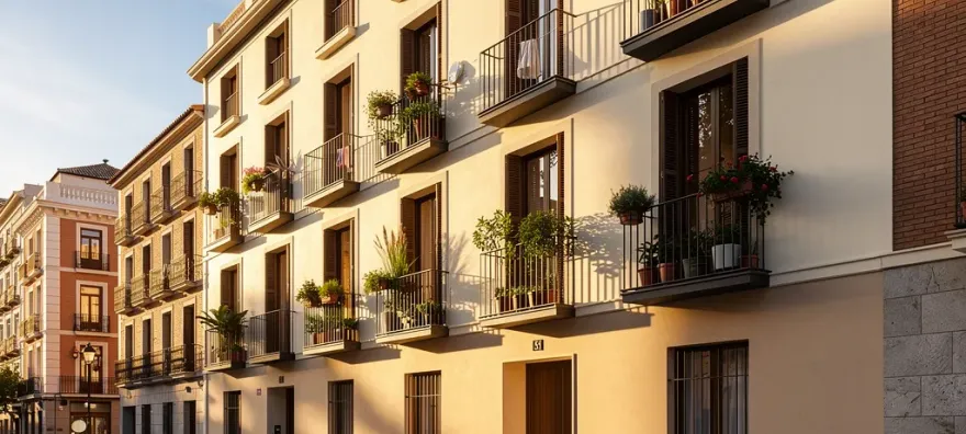 Edificio de apartamentos en Madrid
